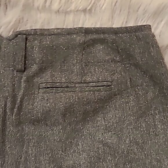 J jill womens gray wool blend ankle length pants size 12 - Picture 8 of 9